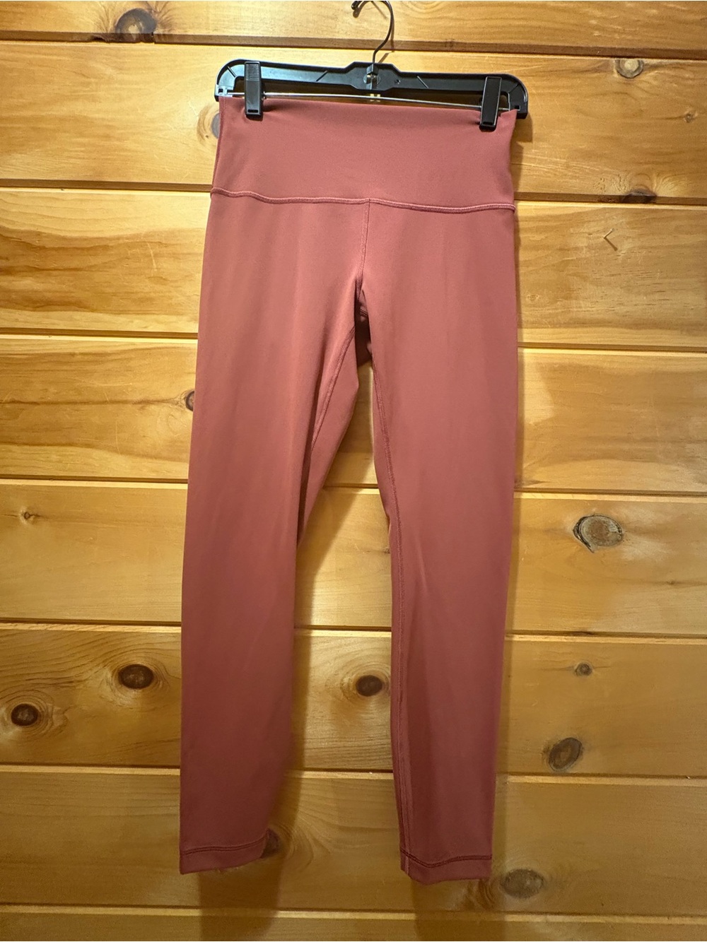 lululemon athletica Wunder Under High-Rise Dusty Rose-Mauve size 8